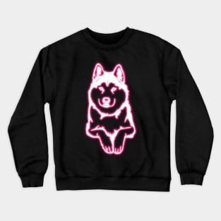 Neon Husky Crewneck Sweatshirt